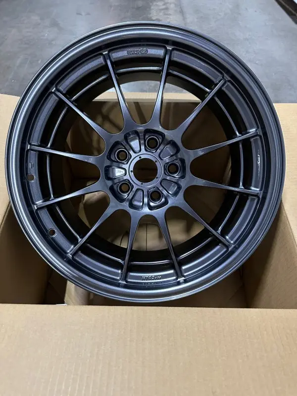 Enkei Nt03+M 18X9.5 5X114.3 40Mm Offset 72.6Mm Bore Gunmetal Wheel *Moq 40 1