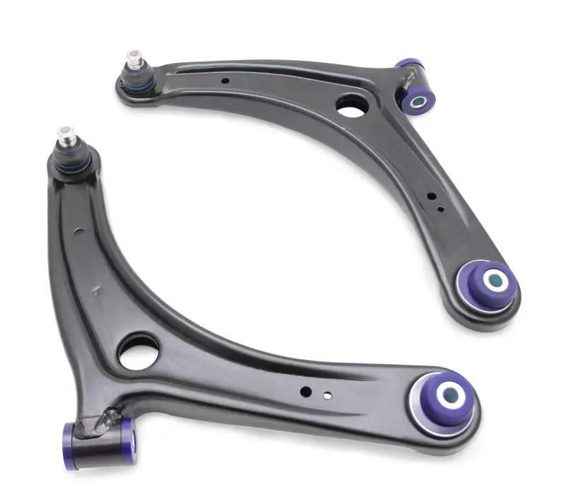 Superpro 2008 Mitsubishi Lancer Gts Front Lower Control Arm Set W/ Bushings - W/ Positive Caster 1