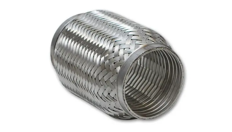 Vibrant Ss Turbo Flex Coupling With Interlock Liner 2.5In Inlet/Outlet X 6In Long 1