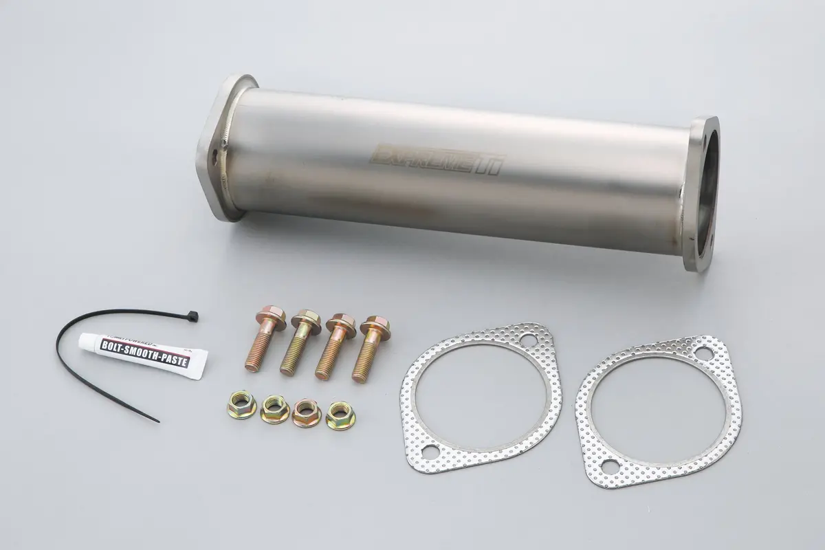 Tomei Powered Expreme Ti Titanium Cat Straight Pipe For Nissan Type A - 431103 1