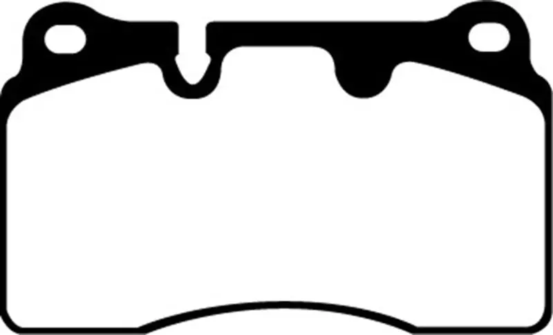 Ebc 04-12 Aston Martin Db9 5.9 Redstuff Front Brake Pads 1