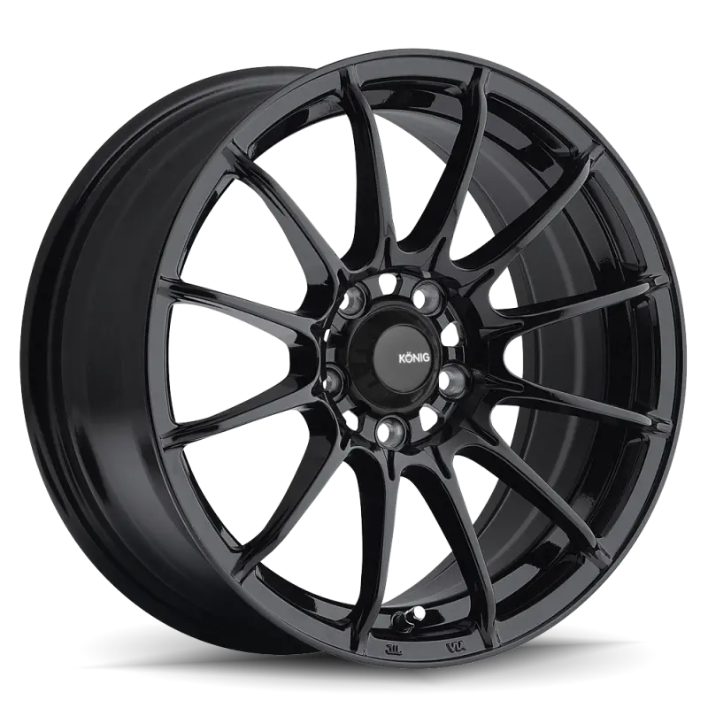 Konig Dial In 15X7 4X100 Et35 Gloss Black 1