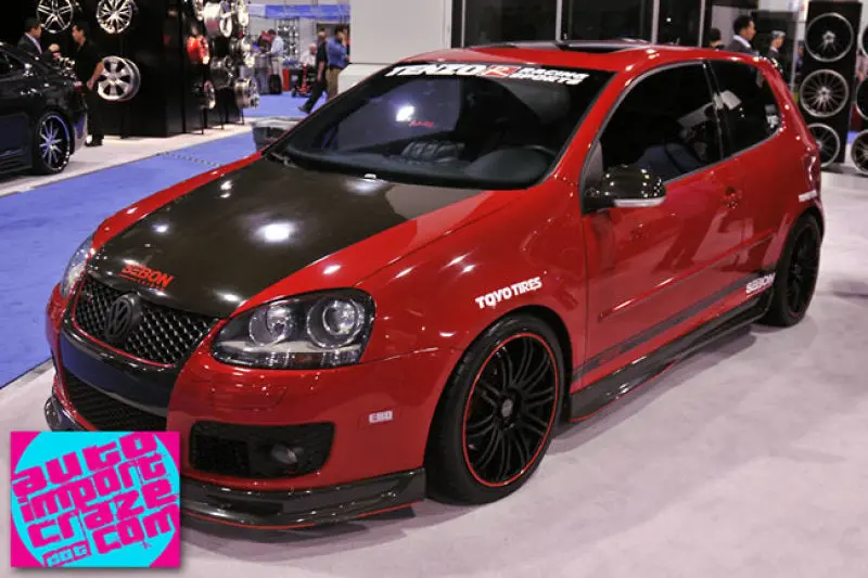 Seibon 06-08 Vw Gti Oem Carbon Fiber Hood 2