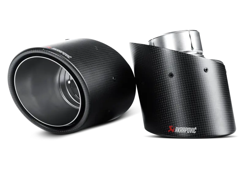 Akrapovic 09-16 Volkswagen Scirocco R Tail Pipe Set (Carbon) 1