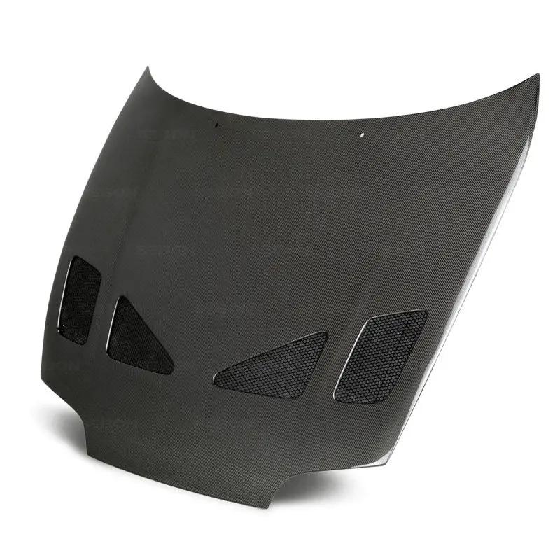 Seibon 93-98 Toyota Supra (Jza80l) Tr Style Carbon Fiber Hood 1