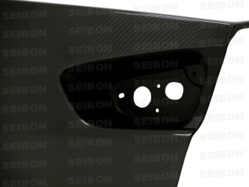 Seibon 08-09 Mitsubishi Evo X Oem-Style Carbon Fiber Trunk Lid 1