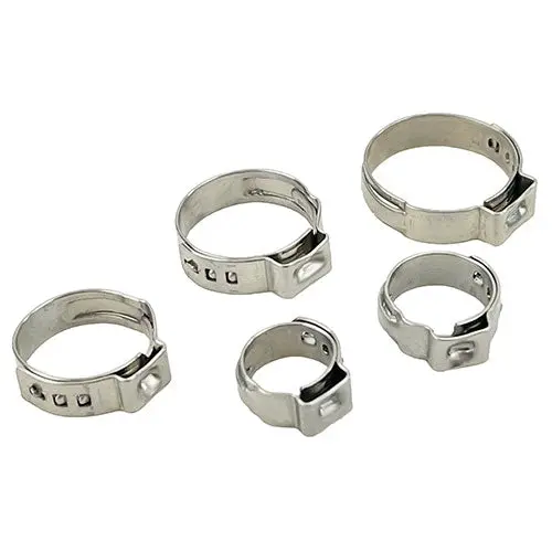 Performance World - 304 Stainless Steel Pinch Clamps  - Packs Of 5 1