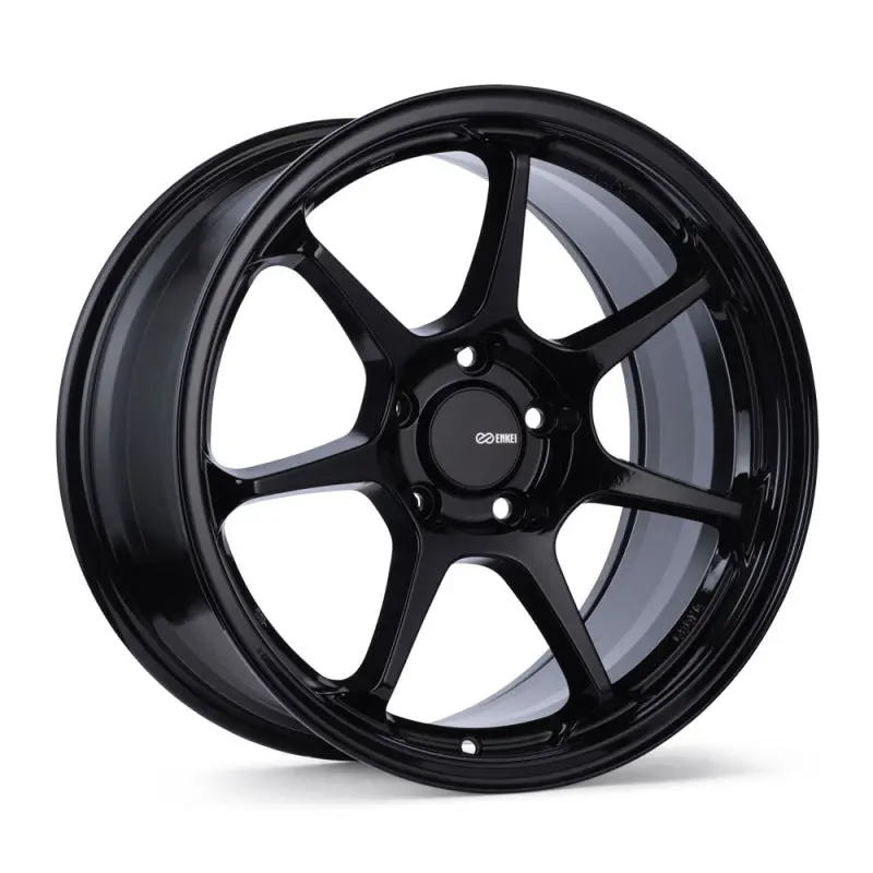 Enkei Ts-7 18X8.5 5X114.3 45Mm Offset 72.6Mm Bore Gloss Black Wheel 1