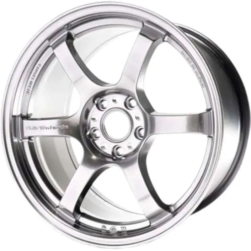 Gram Lights 57Dr 17X9.0 +38 5X114.3 Grace Silver Wheel 1