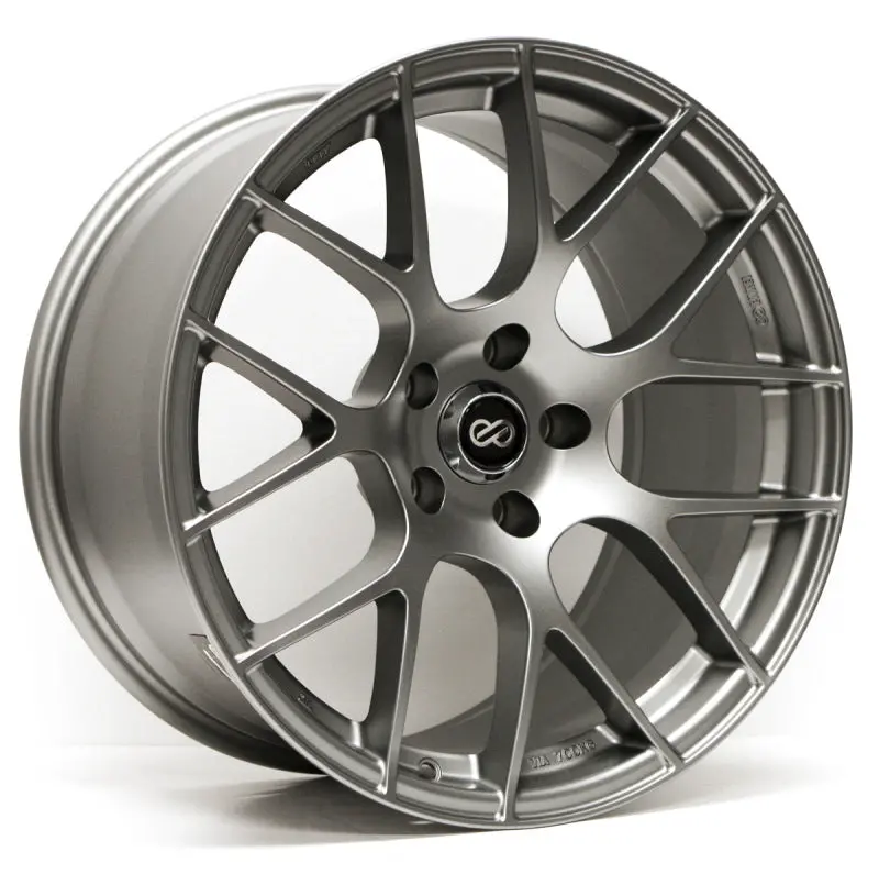 Enkei Raijin 18X9.5 15Mm Offset 5X114.3 Bolt Pattern 72.6 Bore Titanium Gray Wheel *Min Qty 40* 1