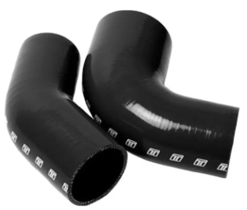 Turbosmart 90 Reducer Elbow 2.0In - 3.0In - Black 1