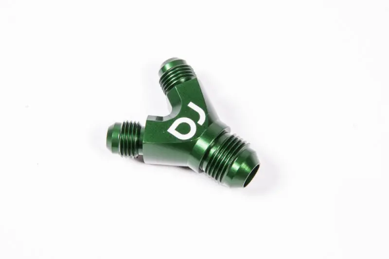 Radium Engineering Dual 6An To 8An Y-Adapter Block Fitting - 14-0177 1