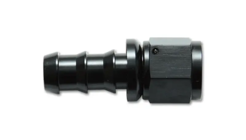 Vibrant -10An Push-On Straight Hose End Fitting - Aluminum - 22010 2
