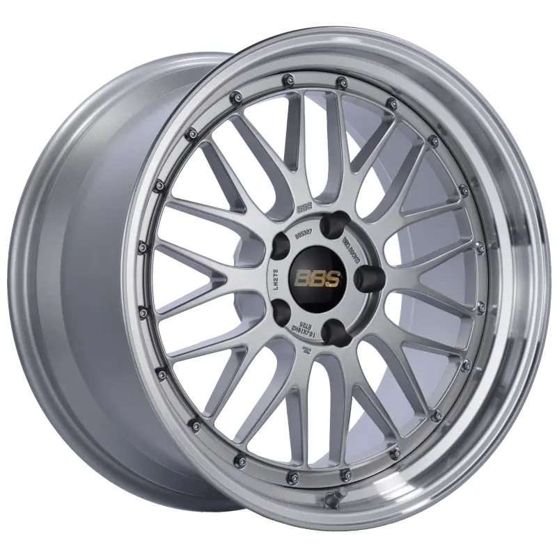 Bbs Lm 19X10 5X120 Et25 Diamond Silver Center Diamond Cut Lip Wheel -82Mm Pfs/Clip Required 1