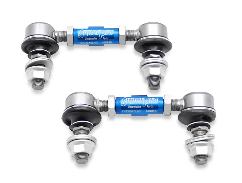 Superpro 1997 Chevrolet Corvette 0 Front Hd Adjustable End Link Set (12Mm Studs 100Mm-120Mm Length) 1