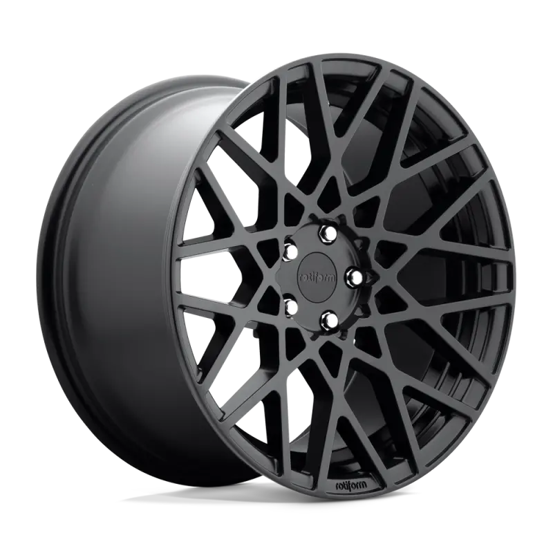 Rotiform R112 Blq Wheel 18X8.5 5X100 35 Offset - Matte Black 1