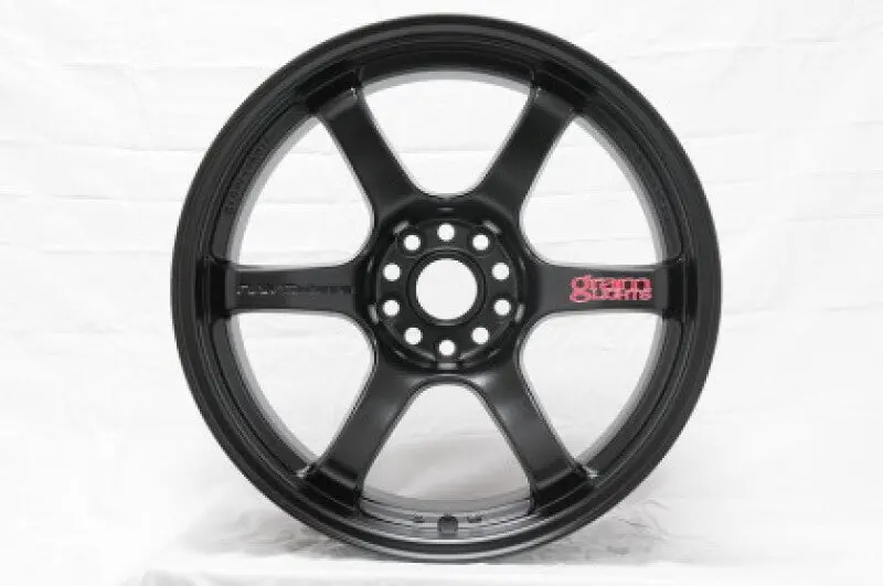 Gram Lights 57Dr 18X9.5 +38 5X120 Semi Gloss Black Wheel 1