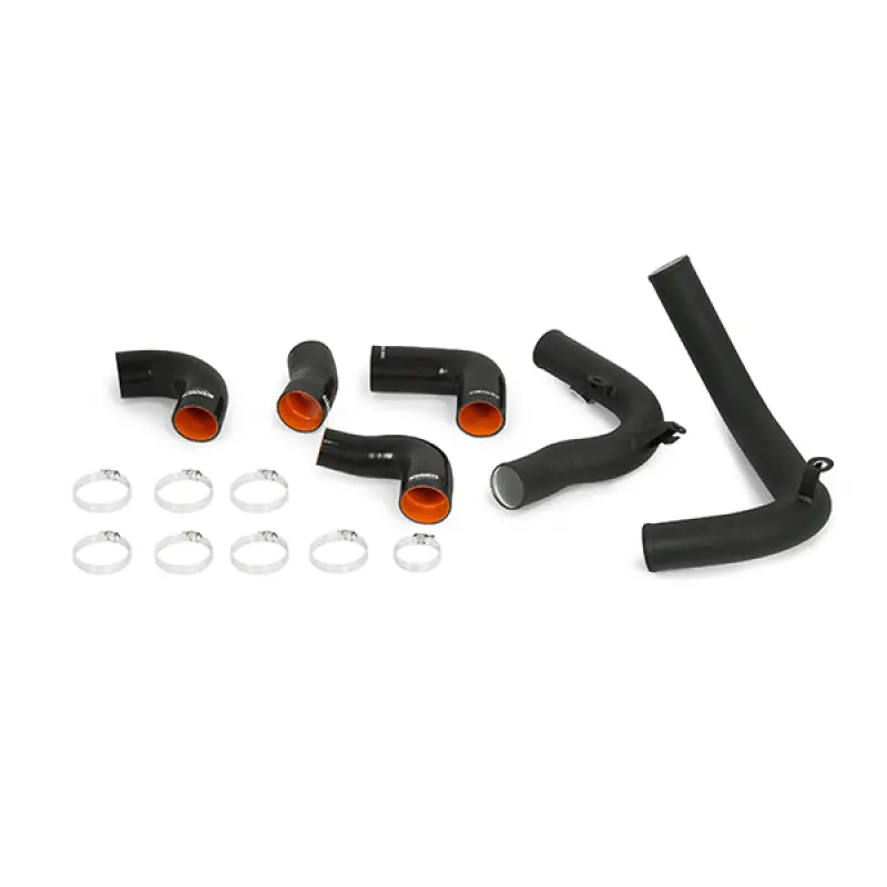 Mishimoto 2015+ Volkswagen Mk7 Gti / Golf R Intercooler Pipe Kit Wrinkle Black 1