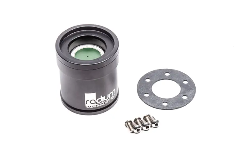 Radium Engineering Dry Break 1.5In Female Direct Mount Vented 1