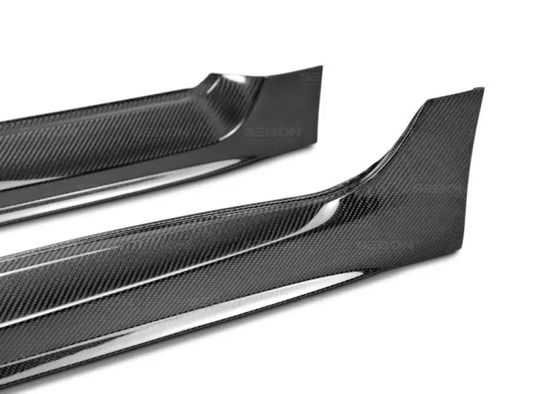 Seibon 15+ Subaru Wrx/Sti Oem Style Carbon Fiber Side Skirts (Pair) 1