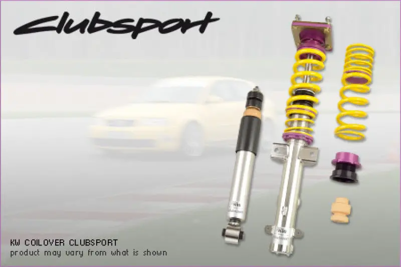 Kw Clubsport Kit Mitsubishi Lancer (Ct9a) Evo 7 Evo 8/9 (Inc Pillowball Fr & Solid Rr Upper Mounts) 2