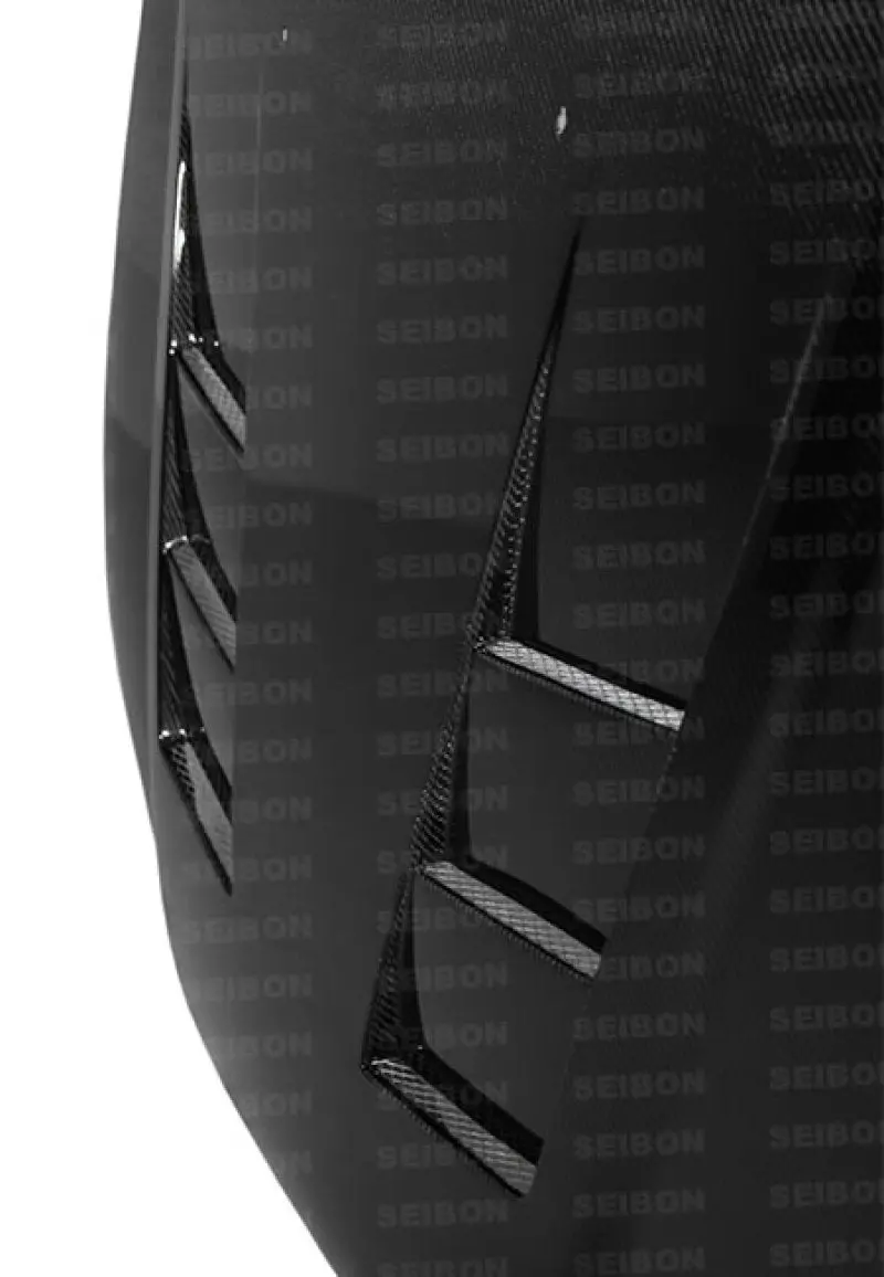 Seibon 96-98 Honda Civic (Em1/Ej6/Ej7/Ej8/Ek9) Ts Style Carbon Fiber Hood 1