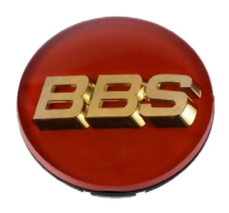 Bbs Center Cap 56Mm Red/Gold (56.24.012) 1