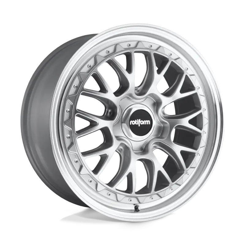 Rotiform R155 Lsr Wheel 18X9.5 5X100 25 Offset - Gloss Silver Machined 1