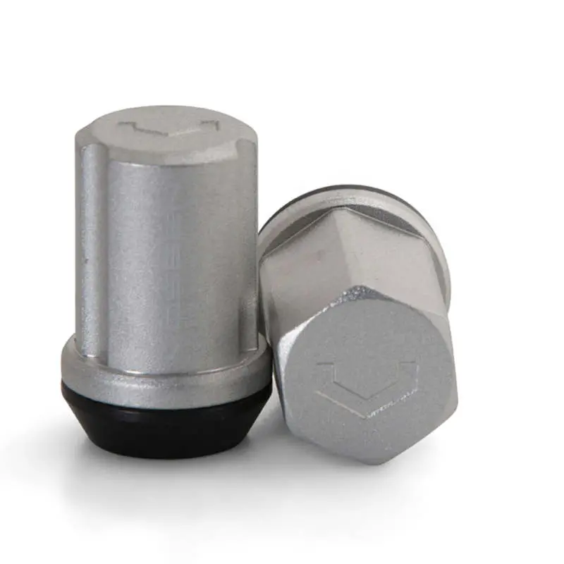 Vossen 35Mm Lock Nut - 14X1.5 - 19Mm Hex - Cone Seat - Silver (Set Of 4) 1