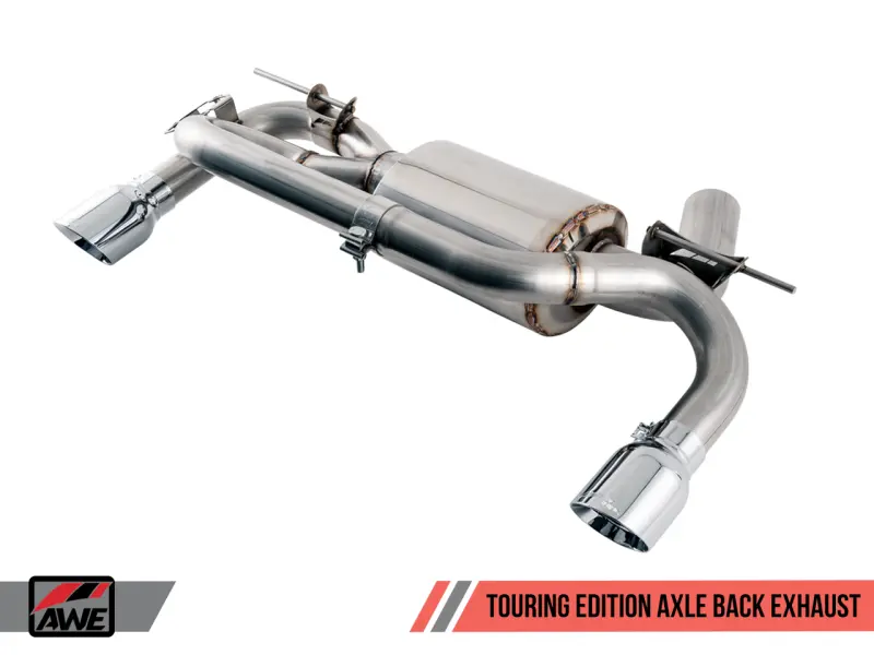 Awe Tuning Bmw F3x 335I/435I Touring Edition Axle-Back Exhaust - Chrome Silver Tips (102Mm) 2