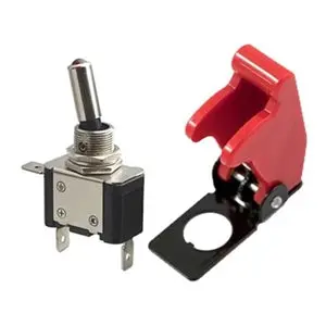 Performance World - 560100 Red Cover With Led Toggle Missile Switch 1