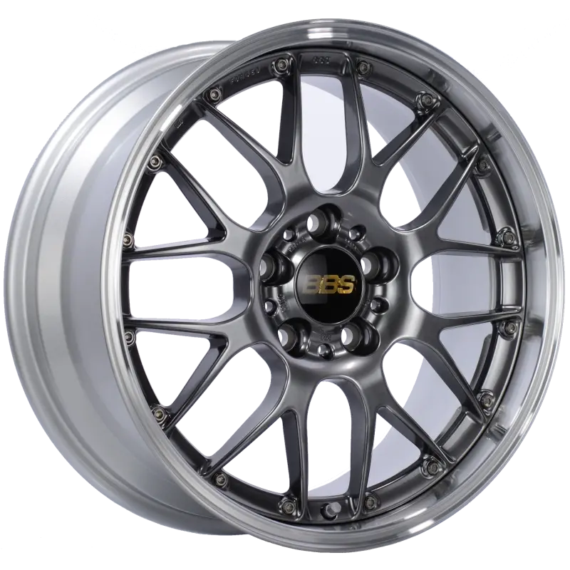 Bbs Rs-Gt 18X9.5 5X130 Et48 Cb71.6 Diamond Black Center Diamond Cut Lip Wheel 1