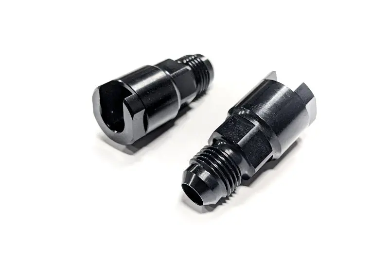 Haltech Flex Fuel Fittings 3/8 (Gm Spring Lock) To -6An Male W/Two Fittings 1