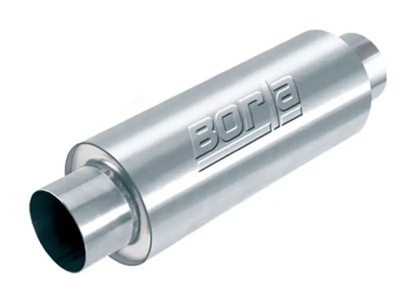 Borla Xr-1 Racing Sportsman 3 Inch Outlet / 3 Inch Inlet Round Muffler 1