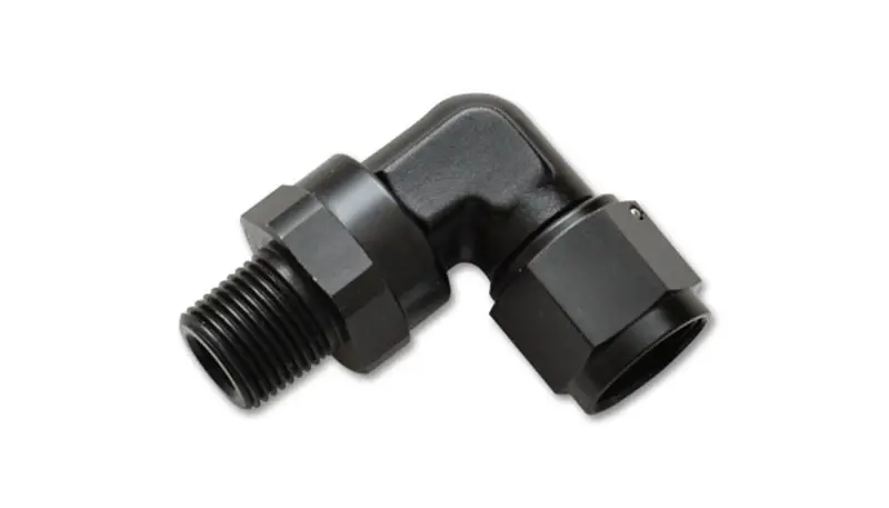 Vibrant -12An To 1/2In Npt Female Swivel 90 Degree Adapter Fitting 1