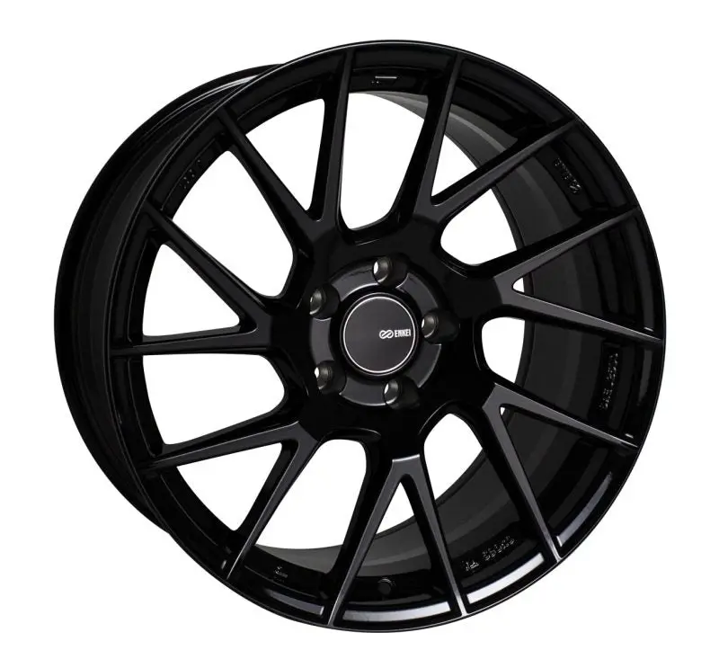 Enkei Tm7 18X8.0 5X114.3 45Mm Offset 72.60 Bore Gloss Black Wheel 1
