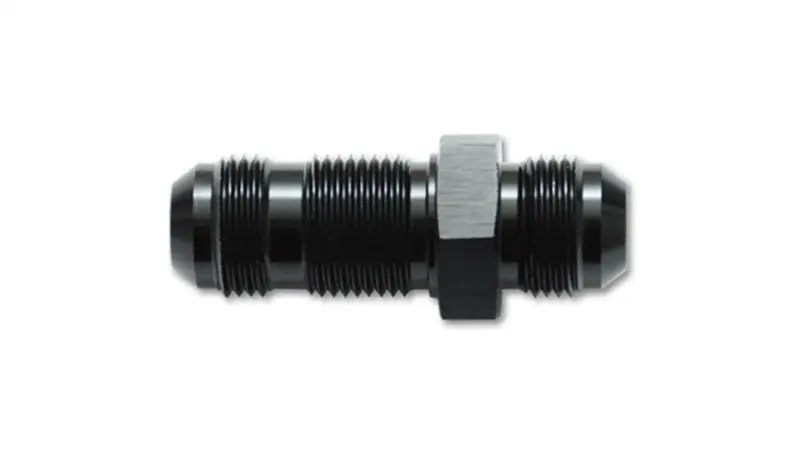 Vibrant -6An Flare Straight Bulkhead Adapter Fitting - Aluminum - 10682 1
