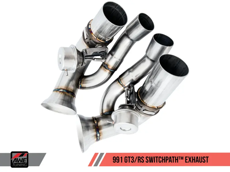 Awe Tuning Porsche 991 Gt3 / Rs Switchpath Conversion Kit (Requires Awe Tuning Center Muffler) 1