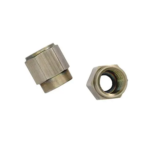 Performance World - 61804 Stainless Steel 1/4" Tube Nuts 2/Pk 1