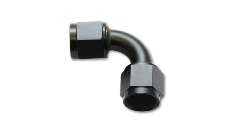Vibrant -3An Female 90 Degree Union Adapter (An To An) - Anodized Black Only 1