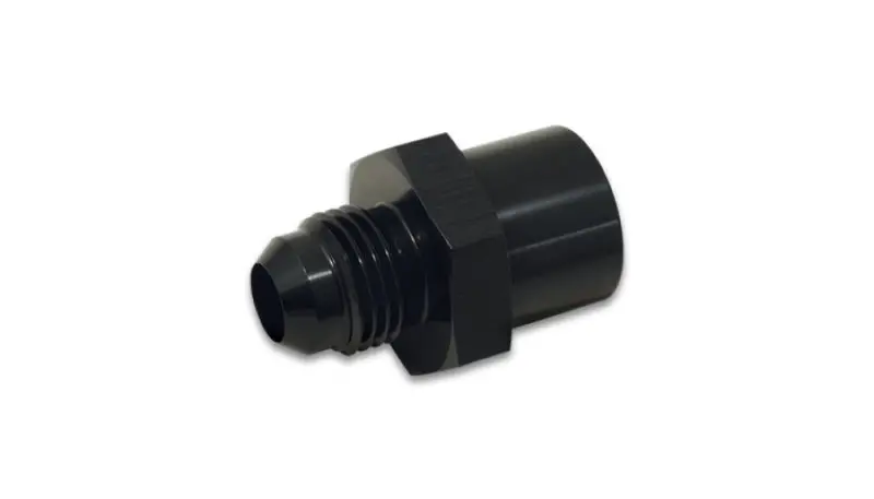Vibrant M14 X 1.5 Female To -6An Male Flare Adapter - Anodized Black 1