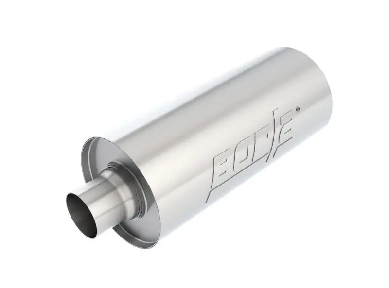 Borla Universal Performance 2.5In Inlet/Outlet Stainless Racing Muffler 1