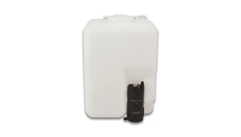 Vibrant Windshield Washer Bottle Repl Kit 1.2L Bottle Incl Bottle Ele Pump Mounting Bracket Hose - 10400 1