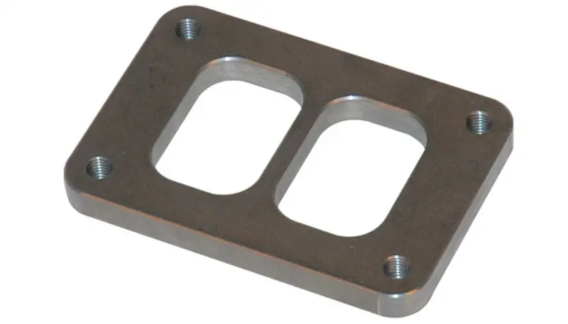 Vibrant T06 Turbo Inlet Flange (Divided Inlet) Mild Steel 1/2In Thick 1