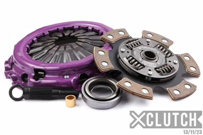 Xclutch 89-94 Nissan Skyline Gt-R 2.6L Stage 2 Sprung Ceramic Clutch Kit - Xkni24007-1B 1
