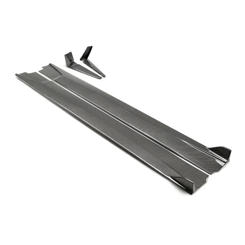 Seibon 17-19 Infiniti Q60 Tb-Style Carbon Fiber Side Skirts 1