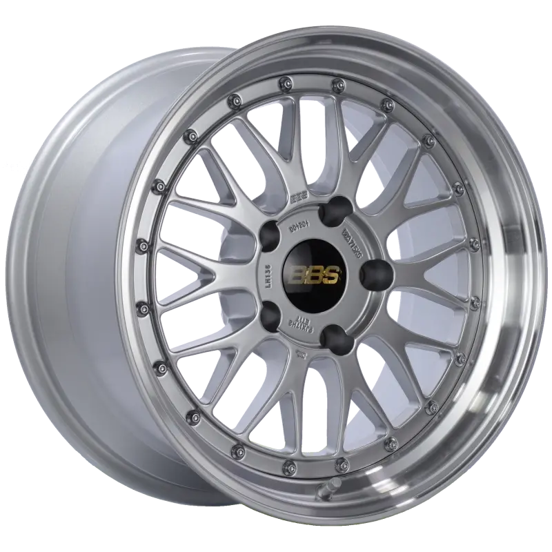 Bbs Lm 17X9 5X130 Et17 Cb71.6 Diamond Silver Center Diamond Cut Lip Wheel 1