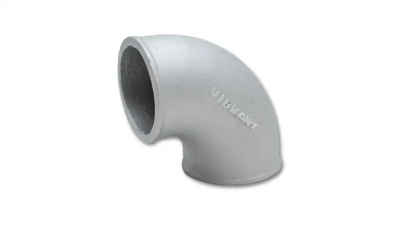 Vibrant 3In O.D. Cast Aluminum Elbow (90 Degree Tight Radius) - 2874 1
