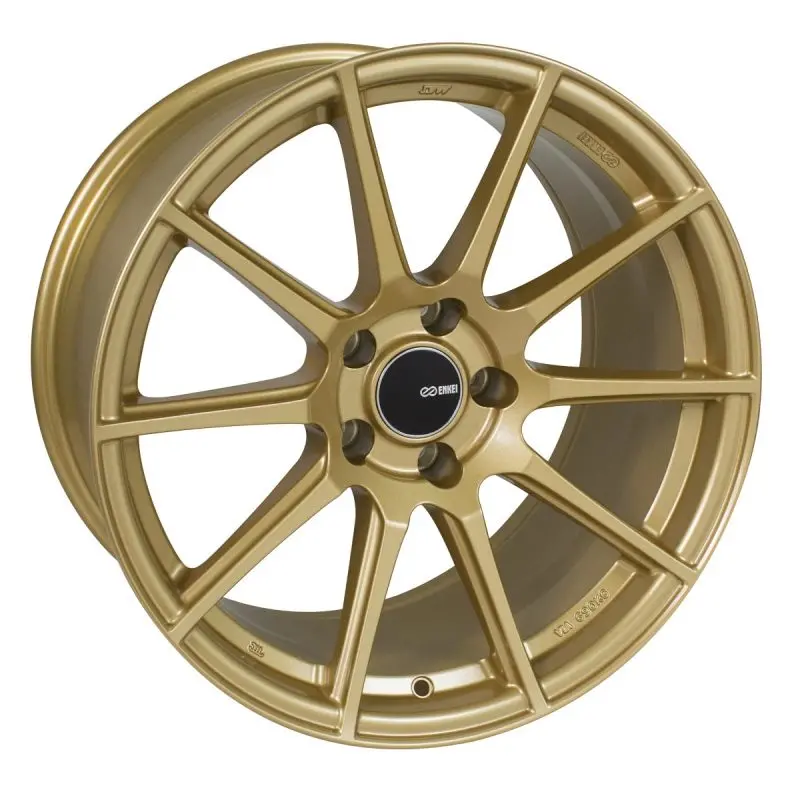 Enkei Ts10 18X8.5 5X114.3 50Mm Offset 72.6Mm Bore Gold Wheel 1