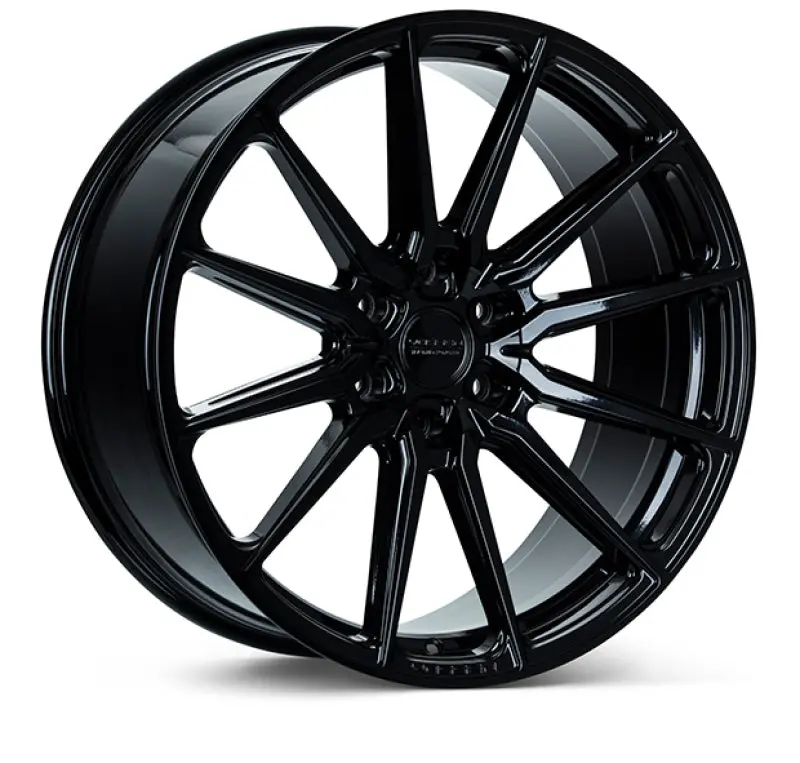 Vossen Hf6-1 24X10 / 6X139.7 / Et25 / Deep Face / 106.1 - Gloss Black Wheel 1